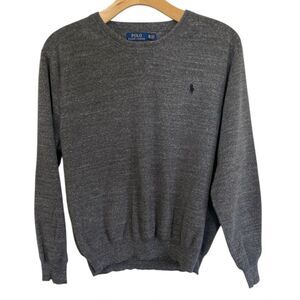 POLO RALPH LAUREN Men's Long Sleeve Pullover Sweater Size XXL- Grey